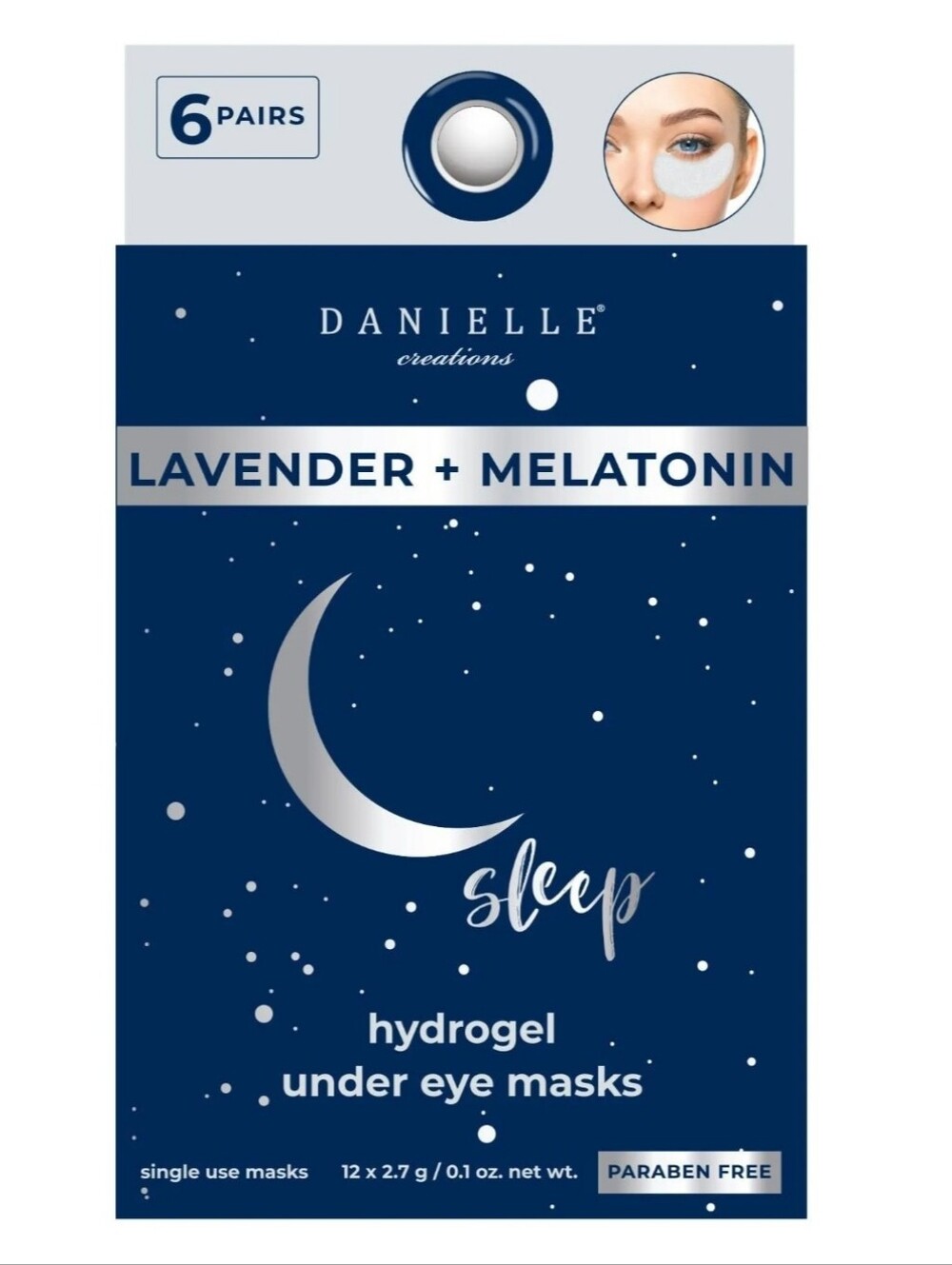 Danielle Creations Lavender + Melatonin Under Eye Masks